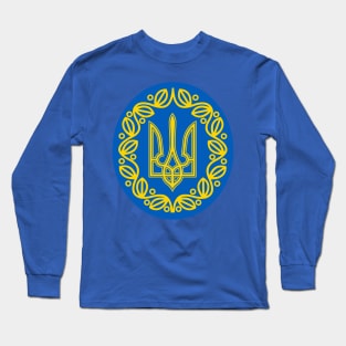 Ukraine Coat of Arms Long Sleeve T-Shirt